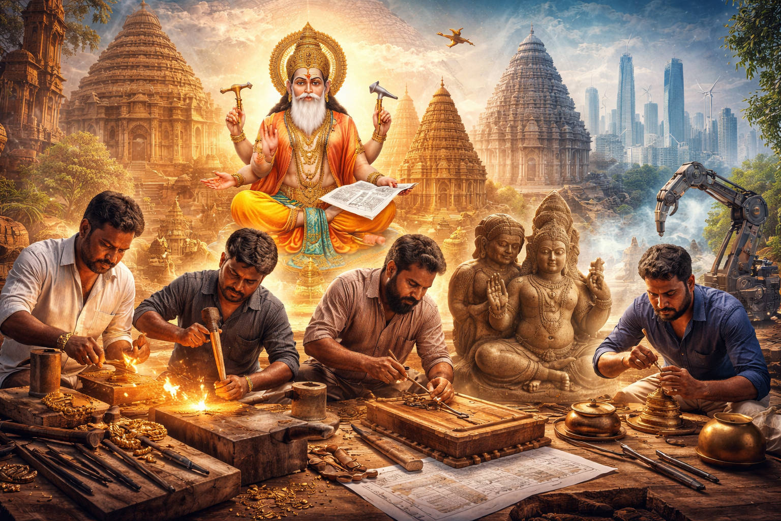 The Vishwakarma / Vishwabrahmin Community in India: