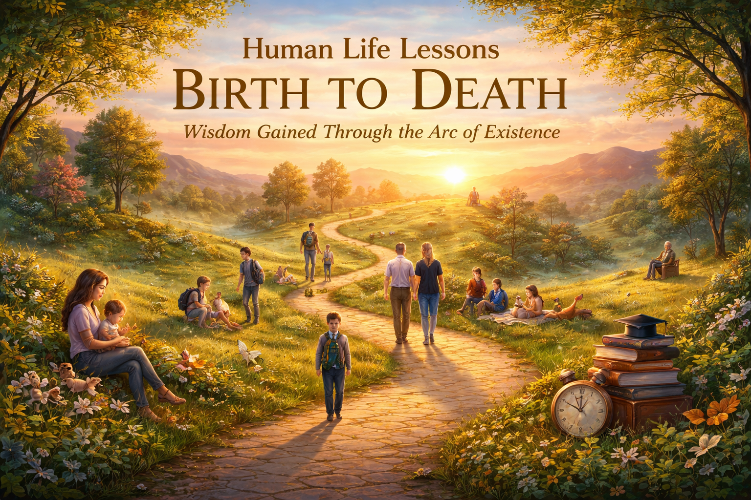 Human Life Lessons from Birth to Death: Wisdom Gained Through the Arc of Existence