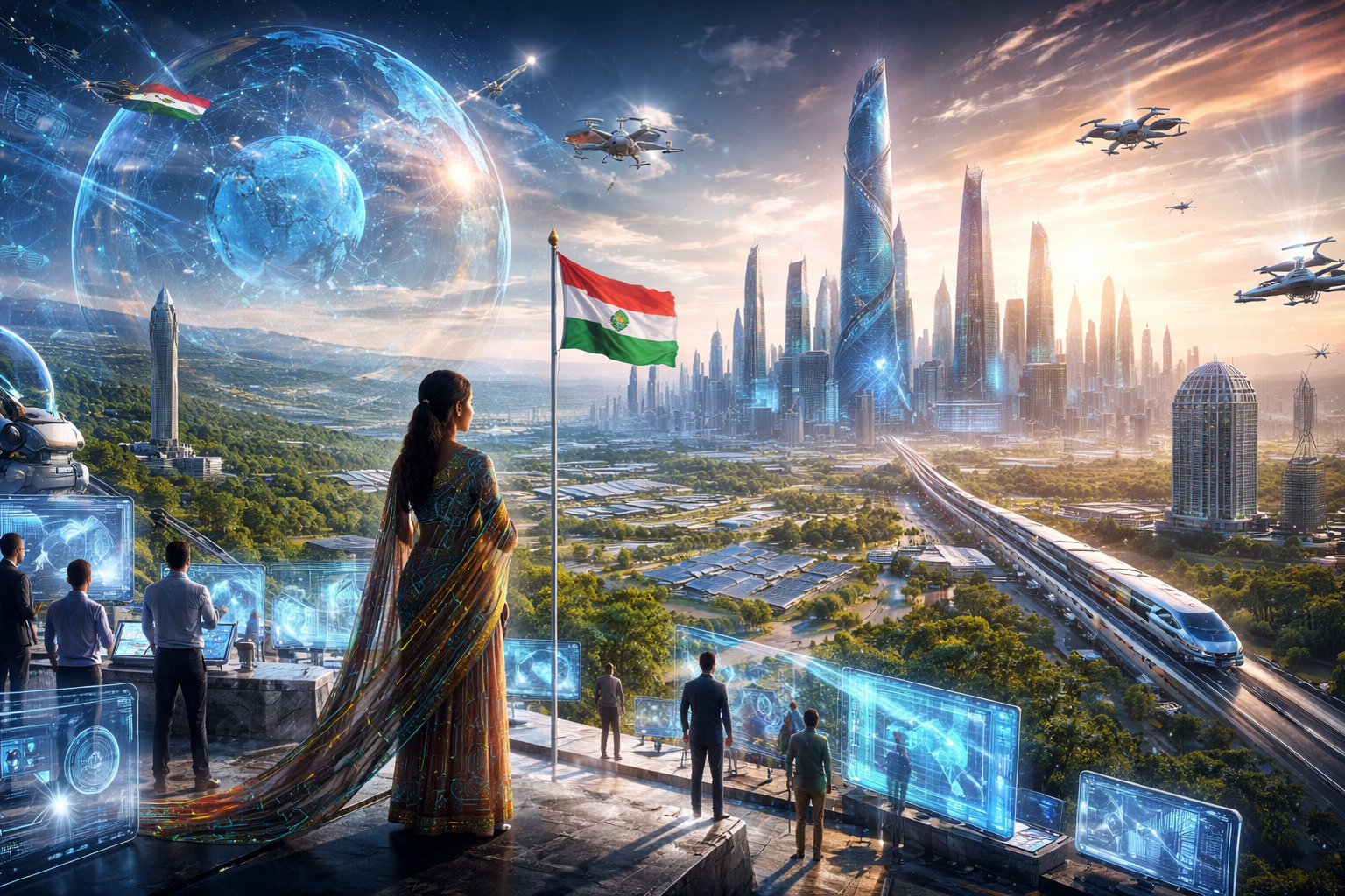 Future Concepts in a World of Conflict: How Emerging Technologies Are Reshaping India and the Global Order