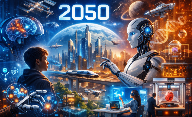 Future Technology 2050: Global Transformation, Youth Opportunities, and the Next 30 Years Roadmap
