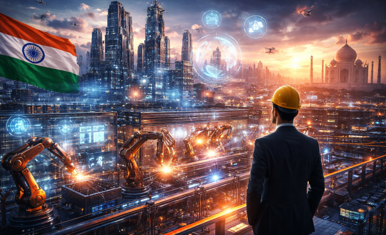 Industry Revolutions: India at the Crossroads of Global Transformation in an Era of Conflict and Innovation
