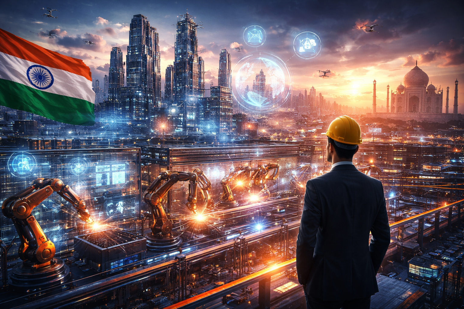 Industry Revolutions: India at the Crossroads of Global Transformation in an Era of Conflict and Innovation