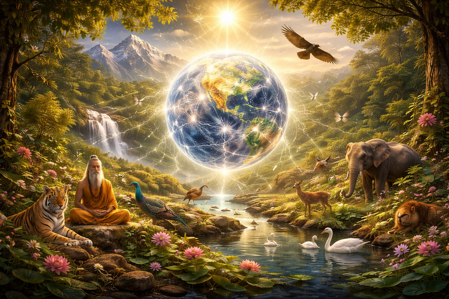 The Eternal Bond Between Human and Nature – A Vedic Perspective