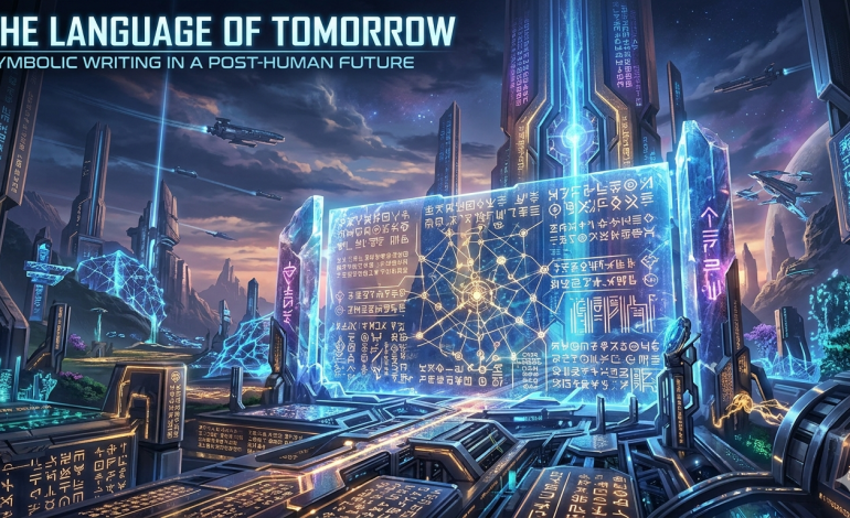 The Language of Tomorrow: Symbolic Writing in a Post-Human Future