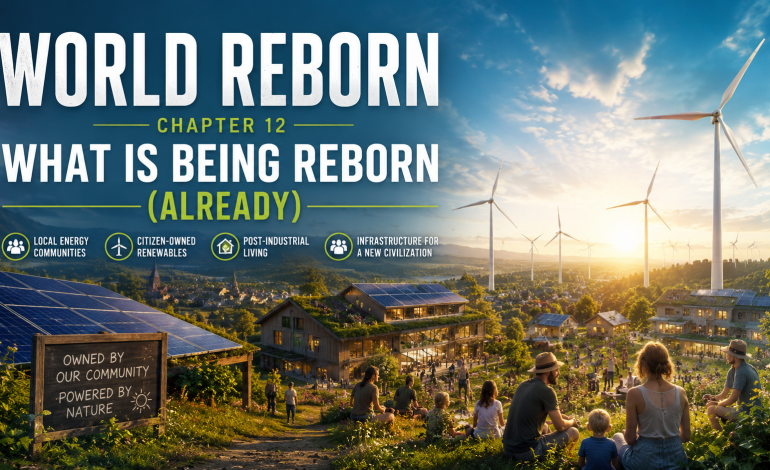 CHAPTER 12 – WORLD REBORN : WHAT IS BEING REBORN (ALREADY)
