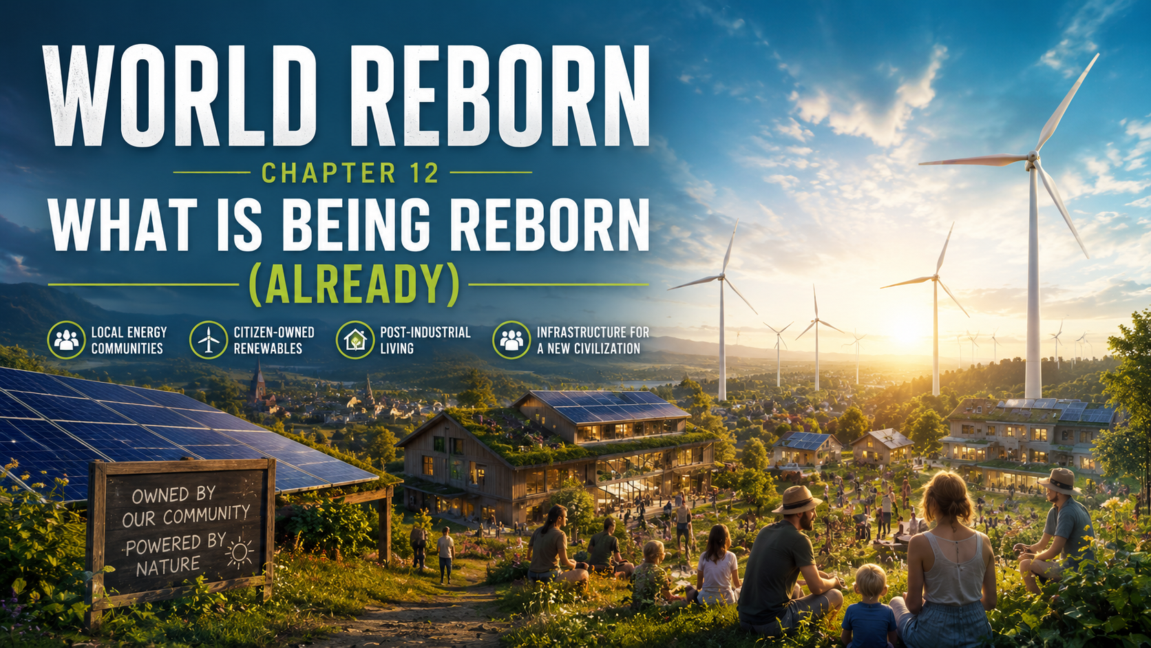CHAPTER 12 – WORLD REBORN : WHAT IS BEING REBORN (ALREADY)