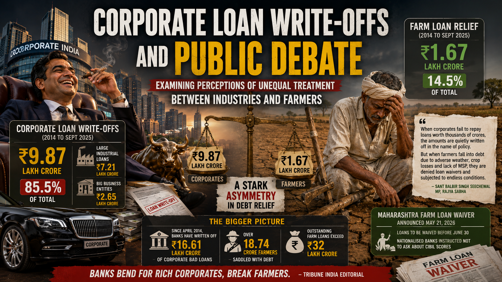 CORPORATE LOAN WRITE-OFFS AND PUBLIC DEBATE