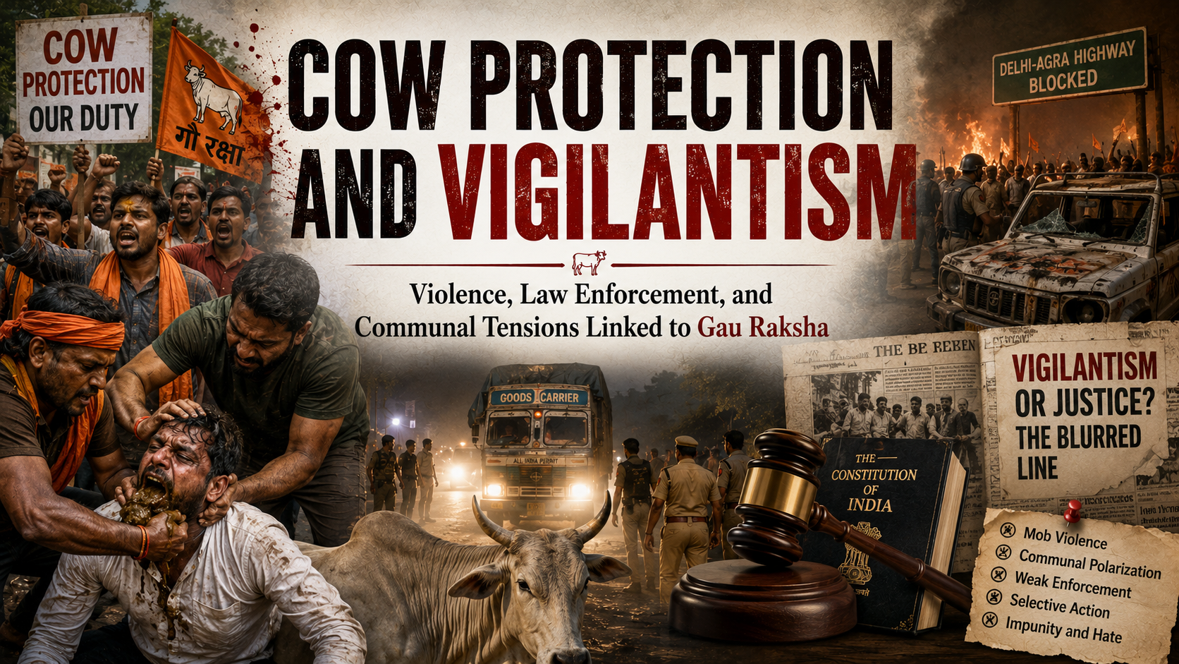 COW PROTECTION AND VIGILANTISM