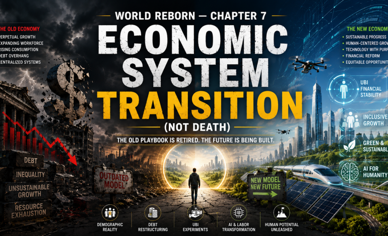 CHAPTER 7 — WORLD REBORN : ECONOMIC SYSTEM TRANSITION (NOT DEATH)