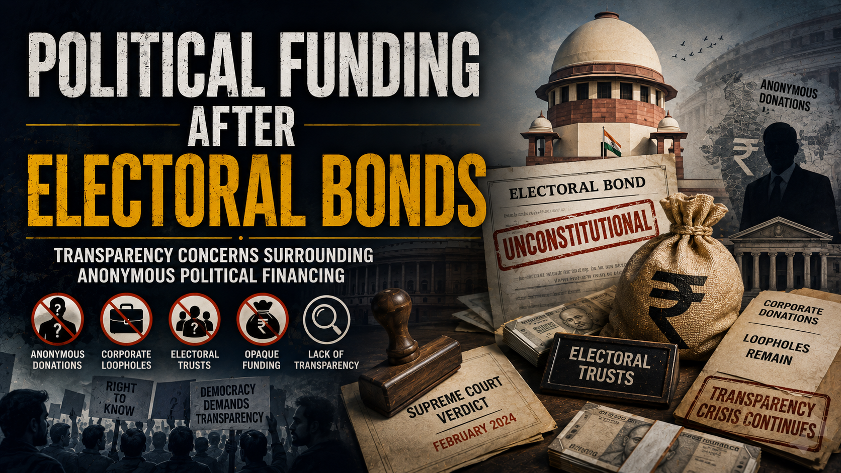 Electoral bonds transparency crisis