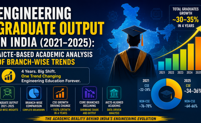 ENGINEERING GRADUATE OUTPUT IN INDIA (2021–2025)