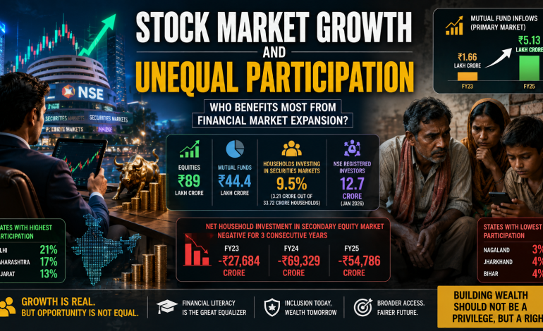 STOCK MARKET GROWTH AND UNEQUAL PARTICIPATION