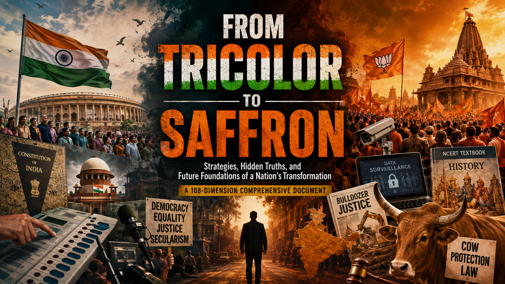 FROM TRICOLOR TO SAFFRON: Strategies, Hidden Truths, and Future Foundations of a Nation’s Transformation