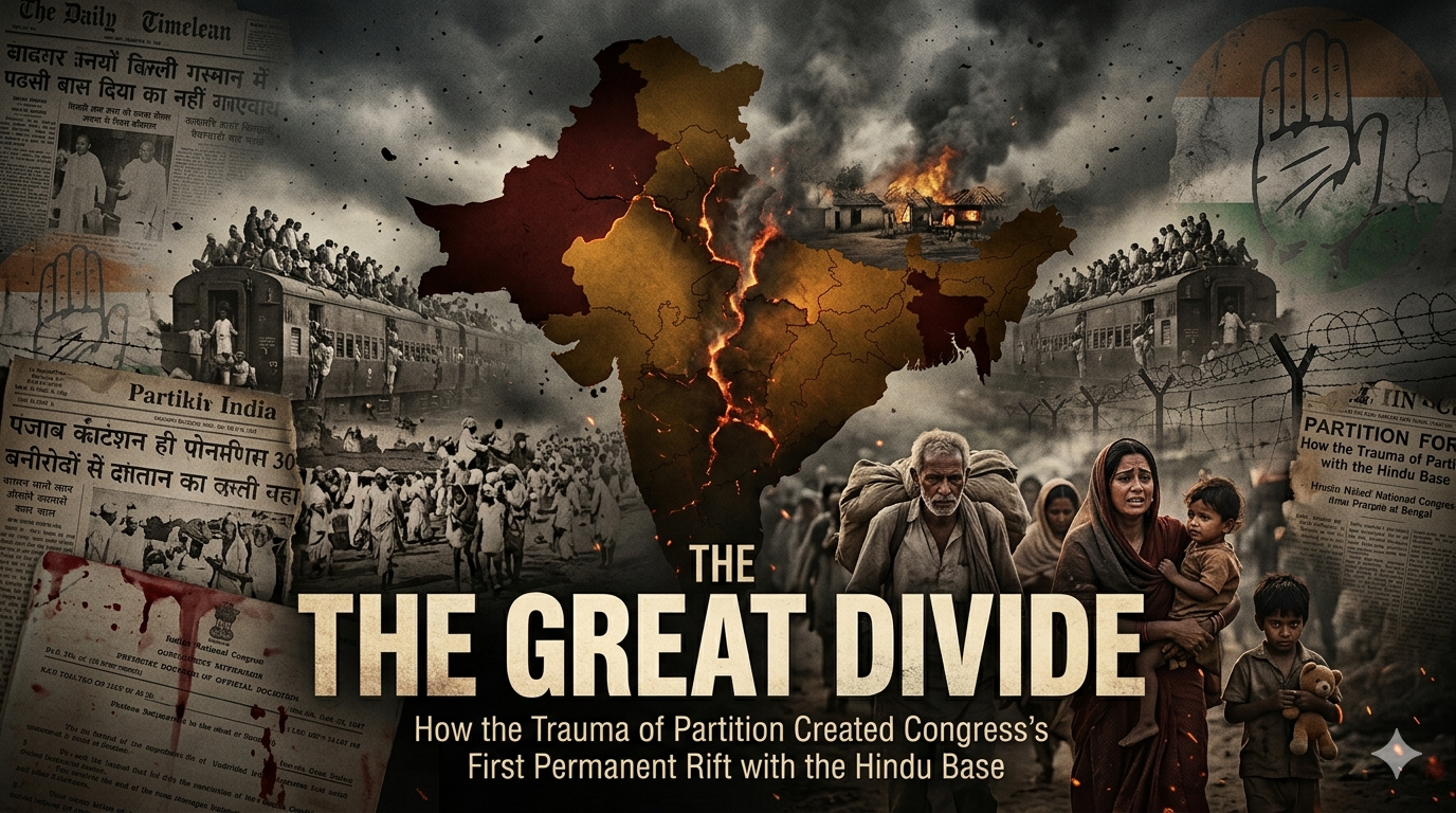 The Great Divide: How the Trauma of Partition Created Congress’s First Permanent Rift with the Hindu Base