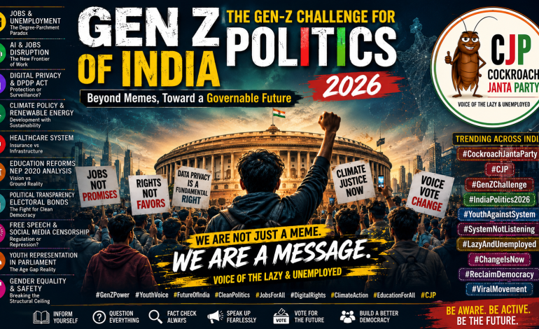 The Gen-Z Challenge for Indian Politics — Beyond Memes, Towards a Governable Future