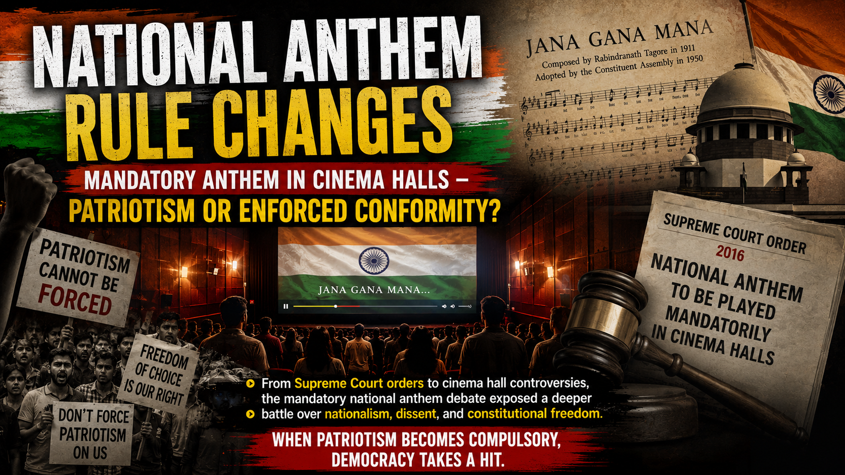 NATIONAL ANTHEM RULE CHANGES