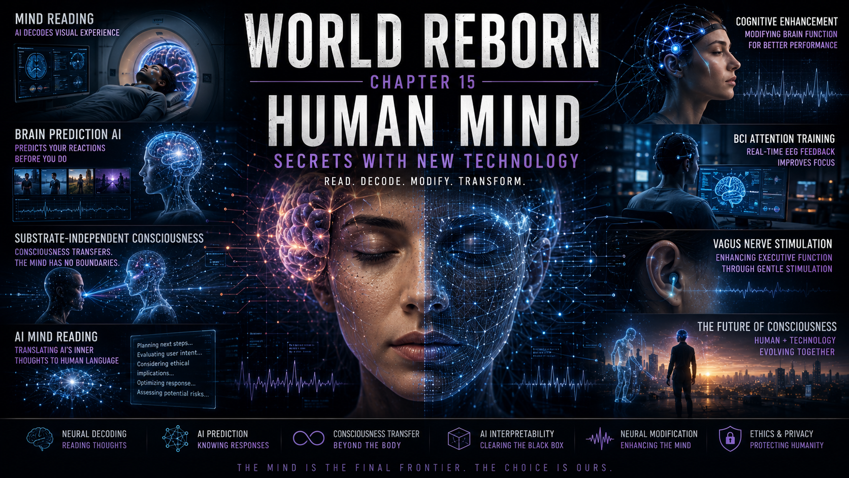 CHAPTER 15 – WORLD REBORN : HUMAN MIND — SECRETS WITH NEW TECHNOLOGY