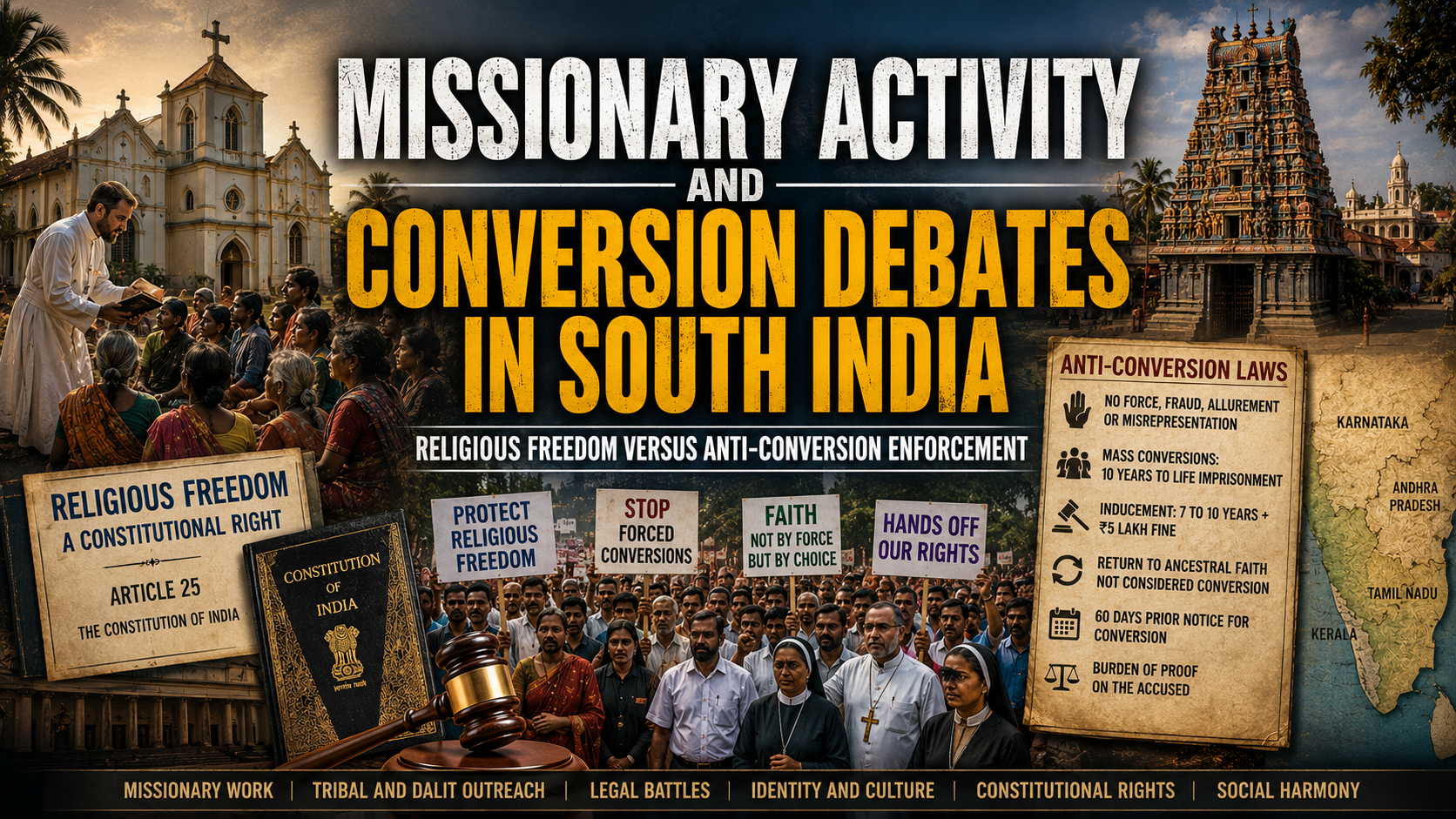 MISSIONARY ACTIVITY AND CONVERSION DEBATES IN SOUTH INDIA
