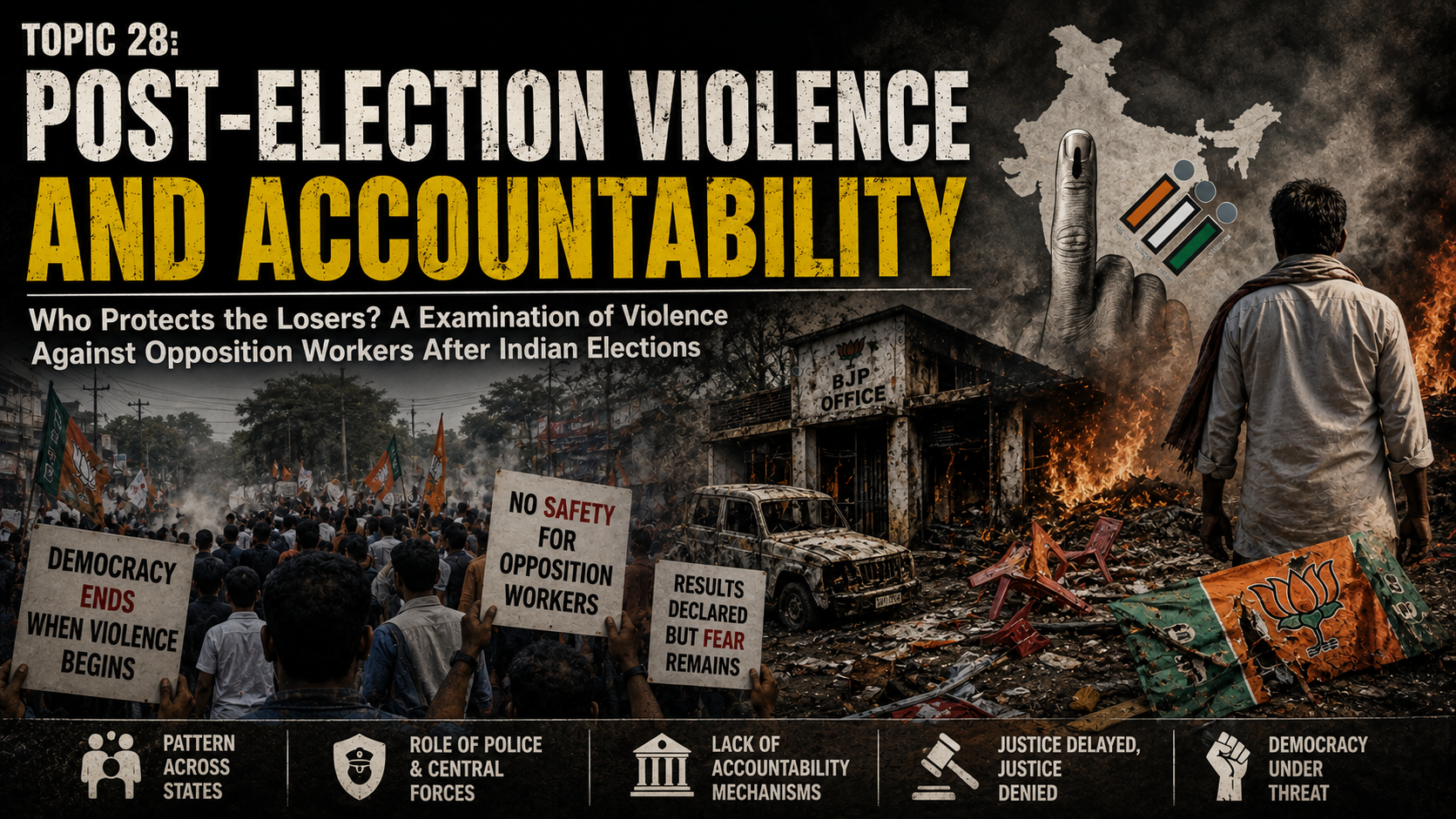 POST-ELECTION VIOLENCE AND ACCOUNTABILITY