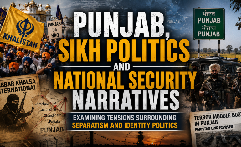 PUNJAB, SIKH POLITICS AND NATIONAL SECURITY NARRATIVES
