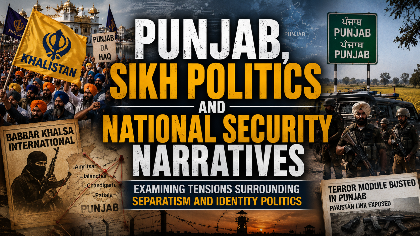 PUNJAB, SIKH POLITICS AND NATIONAL SECURITY NARRATIVES