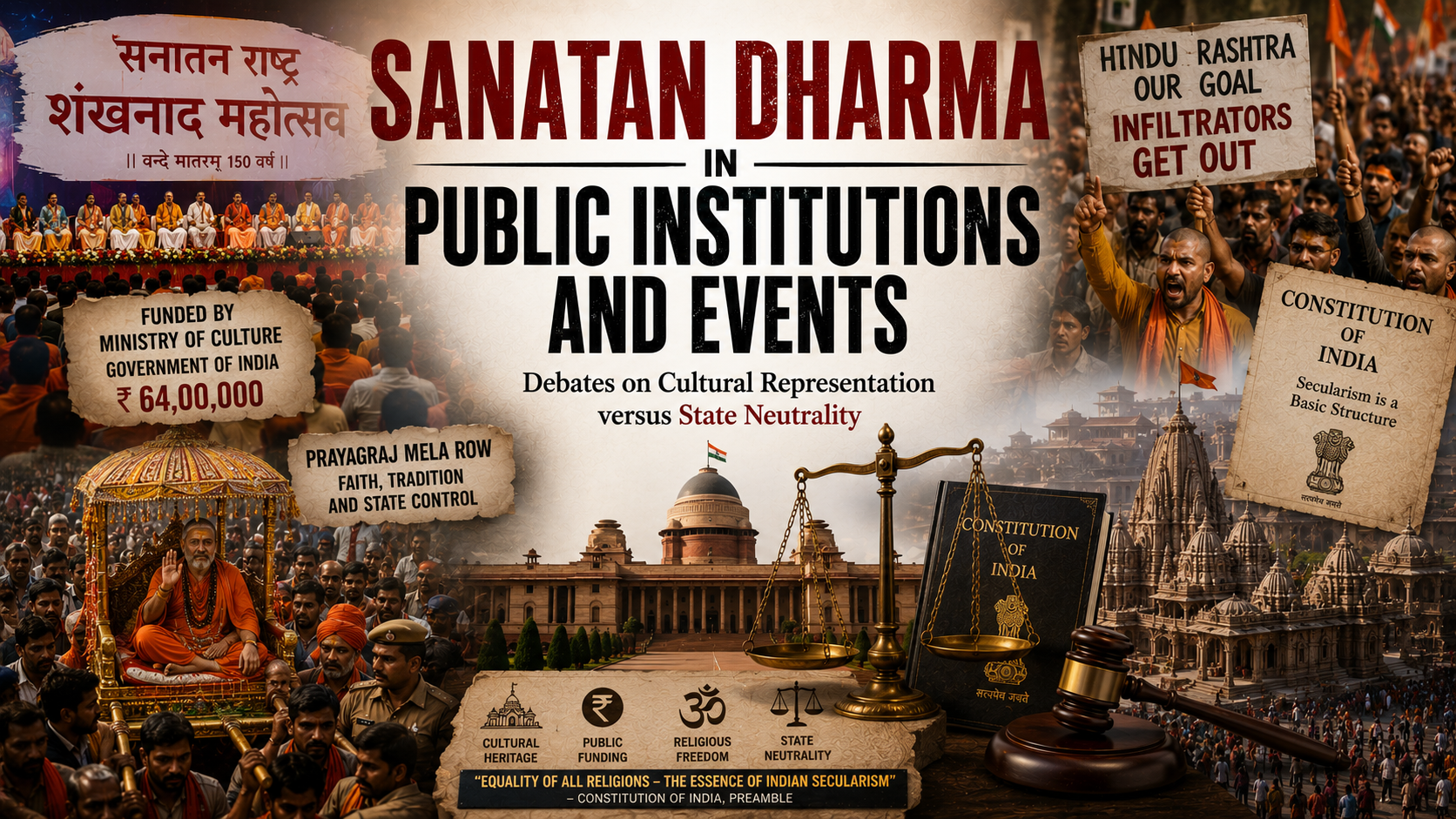 SANATAN DHARMA IN PUBLIC INSTITUTIONS AND EVENTS
