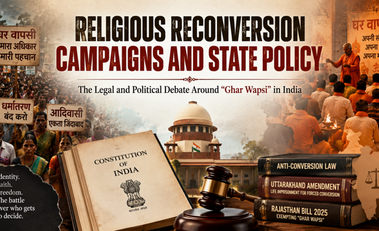 RELIGIOUS RECONVERSION CAMPAIGNS AND STATE POLICY