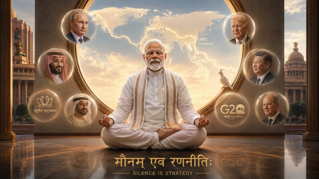 Meditative diplomacy and global unity