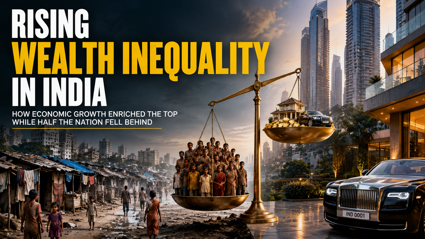 RISING WEALTH INEQUALITY IN INDIA
