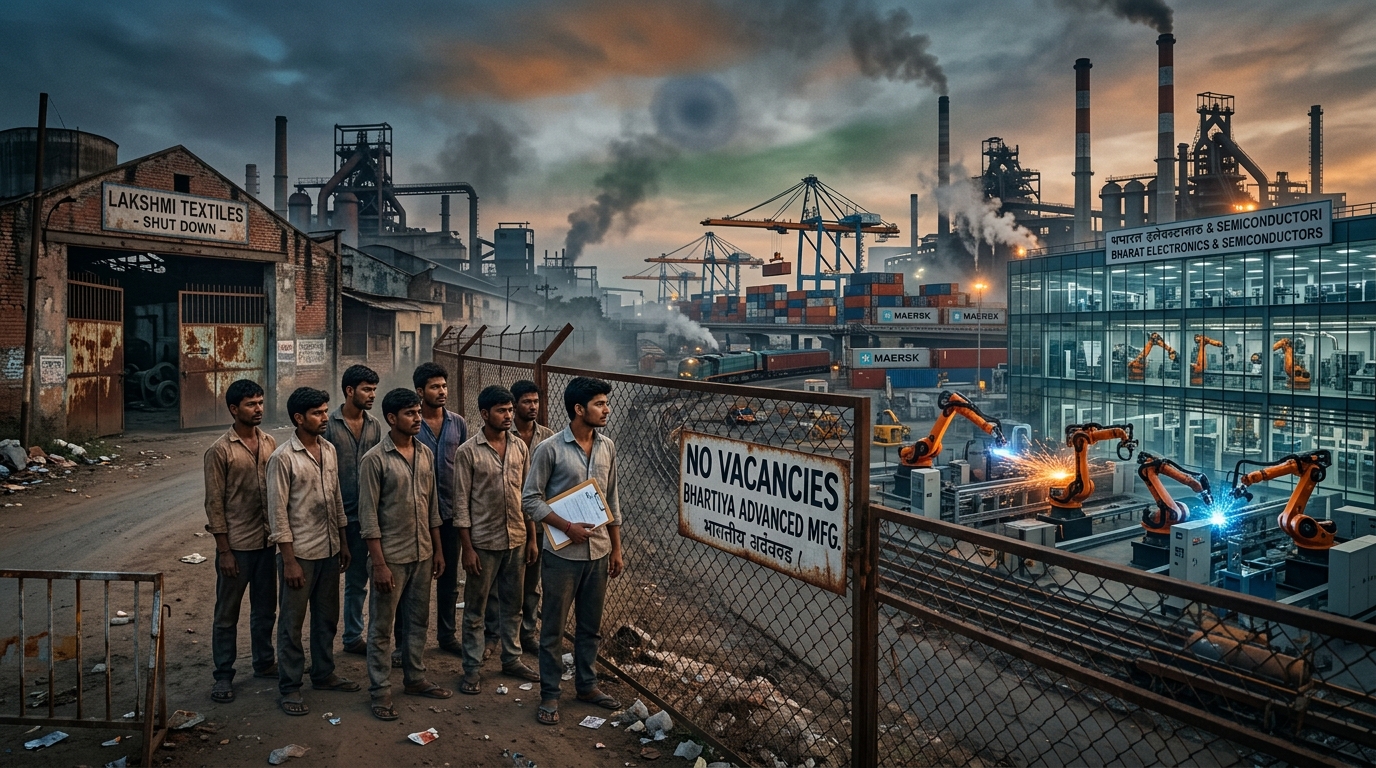Make in India and the Employment Question: Why Manufacturing Growth Isn’t Creating Enough Jobs