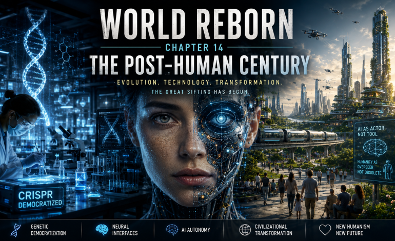 CHAPTER 14 – WORLD REBORN : THE POST-HUMAN CENTURY