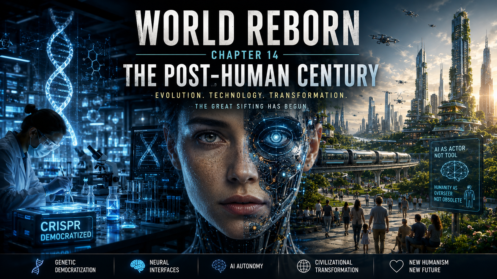 CHAPTER 14 – WORLD REBORN : THE POST-HUMAN CENTURY