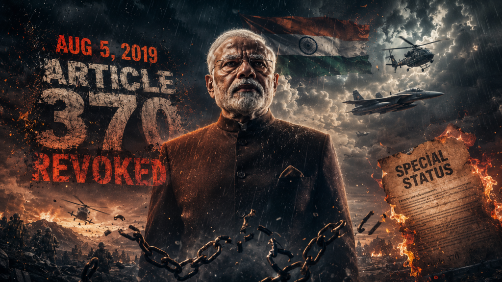 Revoking Article 370 A storm of change
