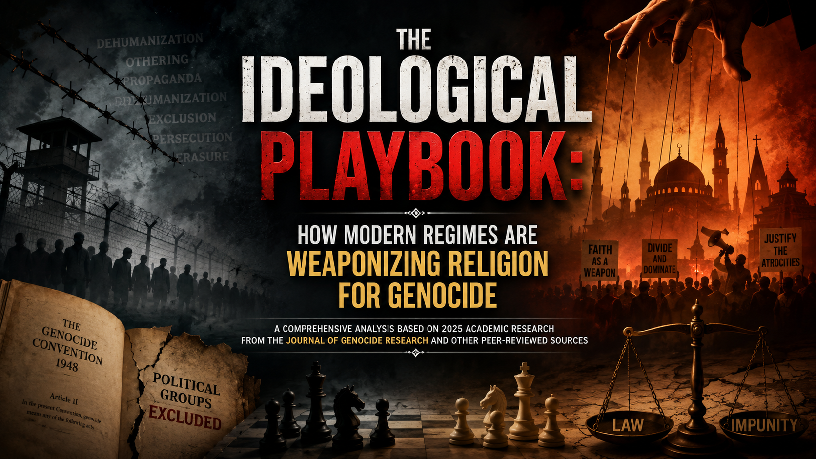 The Ideological Playbook: How Modern Regimes Are Weaponizing Religion for Genocide